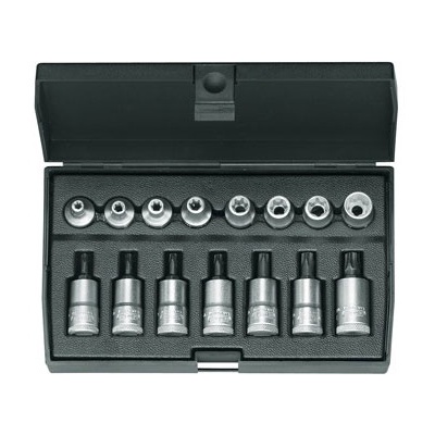 Gedore ITX 30 TX-015 Screwdriver bit socket set 3/8" 15 pcs Torx