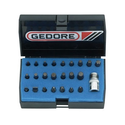 Gedore 620-024 Bitset 1/4" drive, 24 pieces