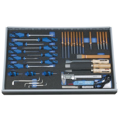 Gedore 2005 CT4-2160-119 Tool set in 4/4 CT tool module, 37 pcs