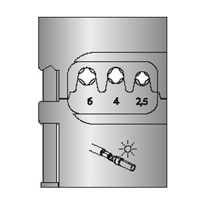 Gedore 8140-23 Module insert for Solarlok