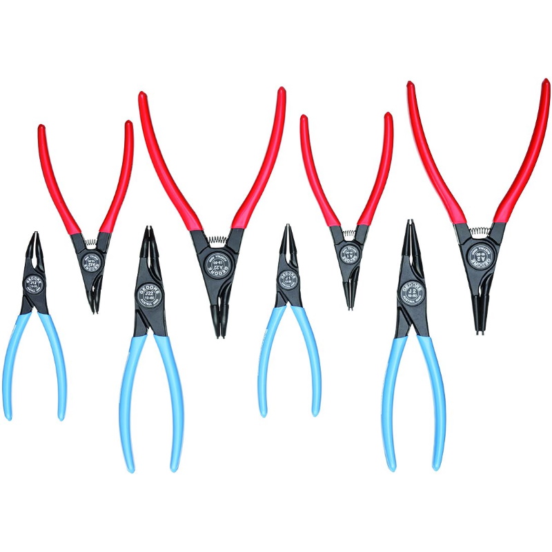 Gedore 1101-004 Set of circlip pliers 8 pcs