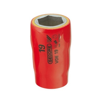 Gedore VDE 19 19 VDE Socket 1/2" 19 mm