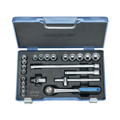 Gedore D 30 HMU-3 Socket set 3/8" 22 pcs UD-profile 6-22 mm