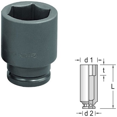 GEDORE K 37 70 Impact Socket 1.1/2 70 mm 