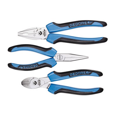 Gedore S 8003 JC Pliers set, 3 pcs