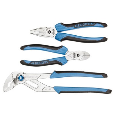 Gedore S 8303 JC Pliers set, 3 pcs