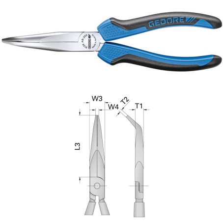 Gedore 8136 AB-200 JC Mechanics pliers 200 mm