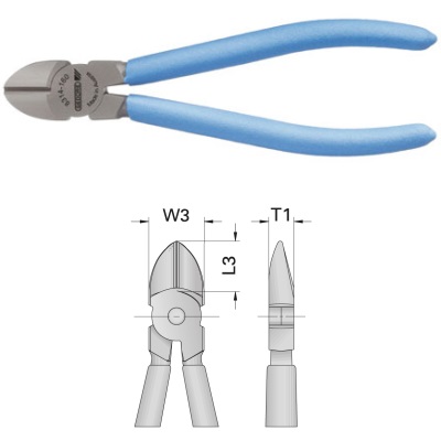 Gedore 8314-160 TL Side cutter 160 mm
