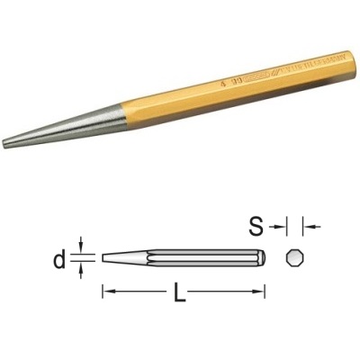Gedore 99 10-1 Drift punch octagonal 120x10x1 mm