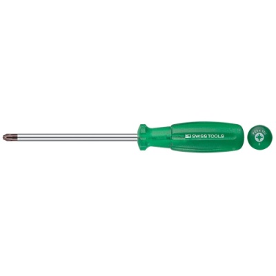 PB Swiss Tools 6192.2-100 Multicraft schroevendraaier, kruiskop Pozidriv, maat PZ2