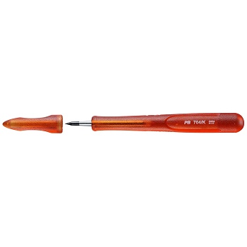 PB Swiss Tools 704.K 4-20 Kraspen met tungsten carbide punt, met beschermdopje