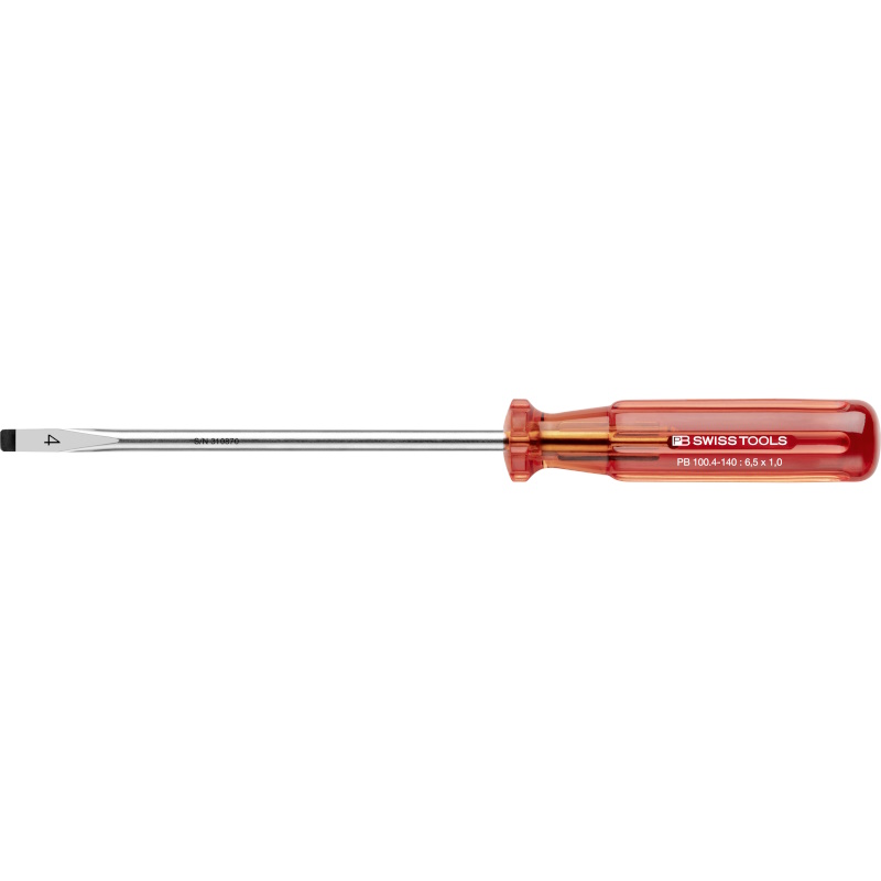 PB Swiss Tools 100.4-140 Classic schroevendraaier zaagsnede maat 4