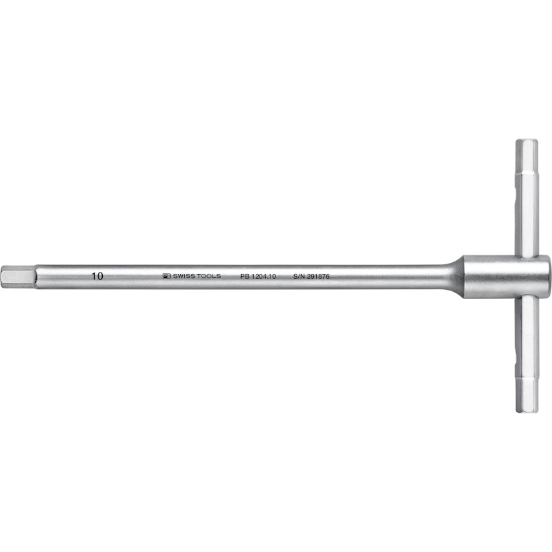 PB Swiss Tools 1204.10 Schroevendraaier met T-greep, Inbus, 10 mm