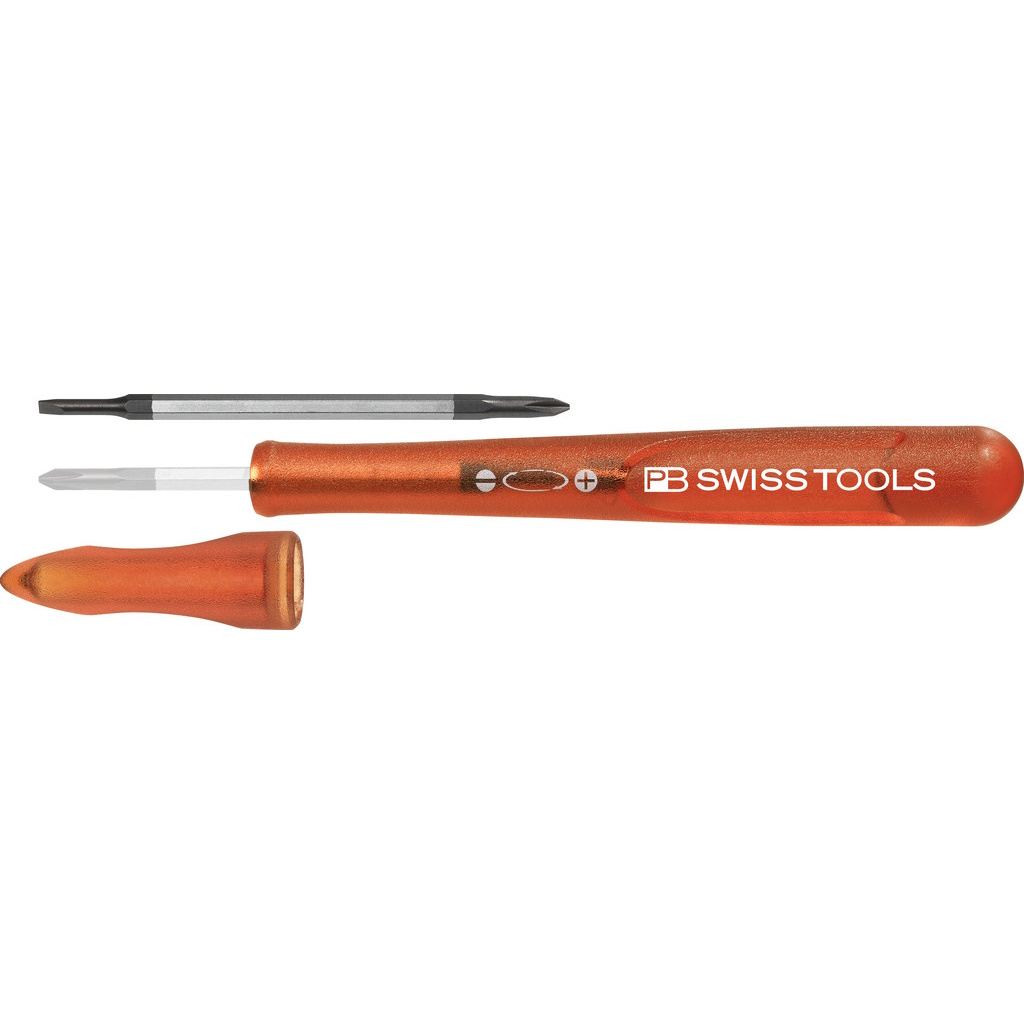 PB Swiss Tools 168.0-30 Schroevendraaier met omsteekkling zaagsnede/Phillips, maat 0