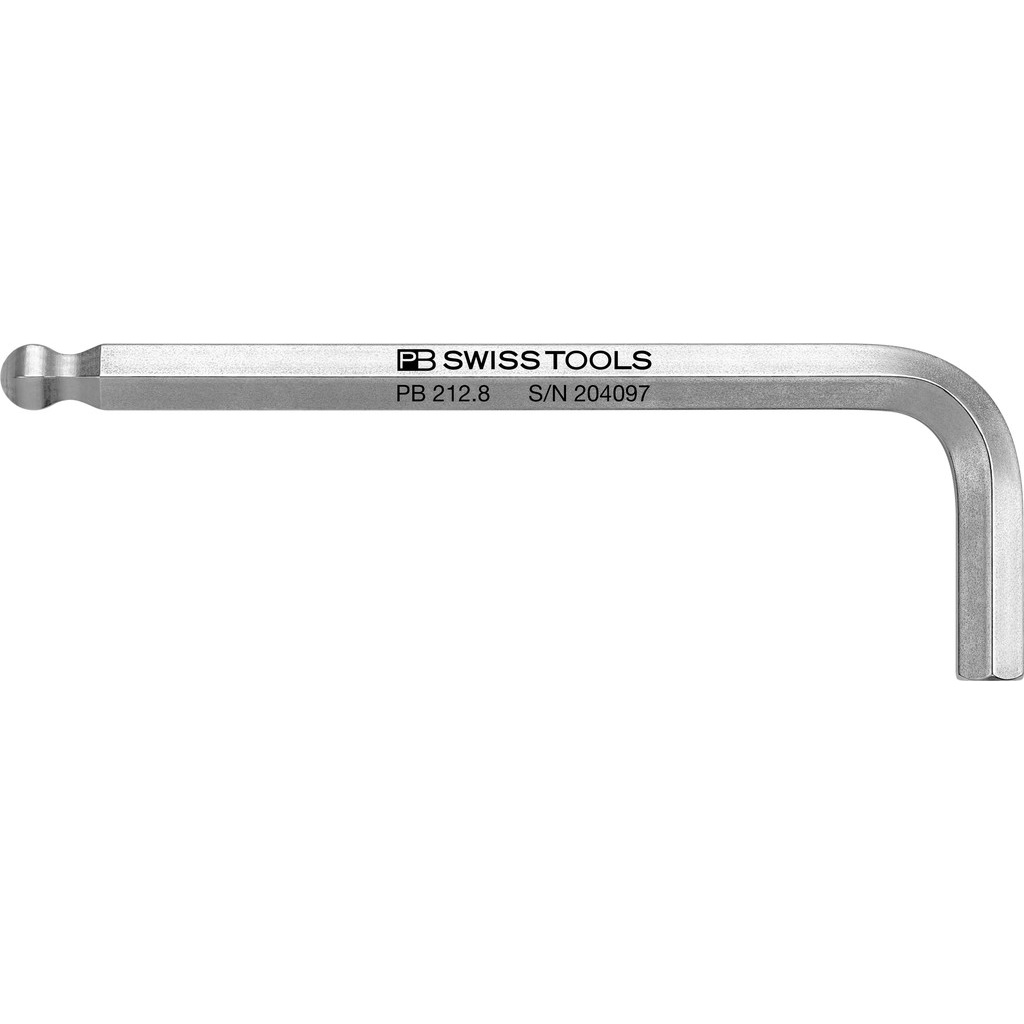 PB Swiss Tools 212.8 Inbussleutel met kogelkop 8 mm