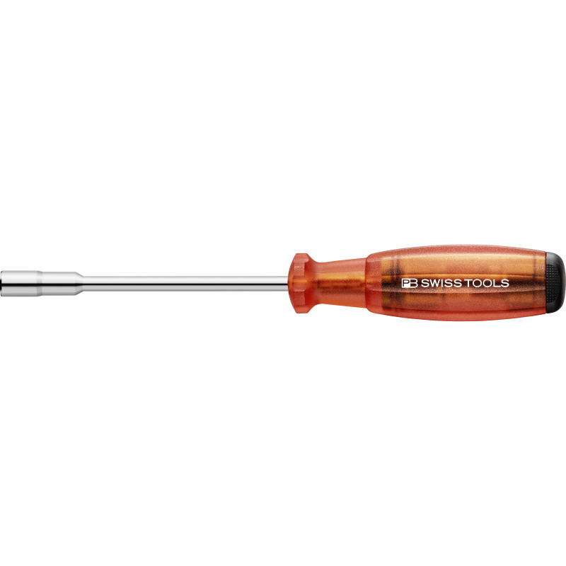 PB Swiss Tools 6465.Red Insider met lange kling met 8 bits in de greep, rood