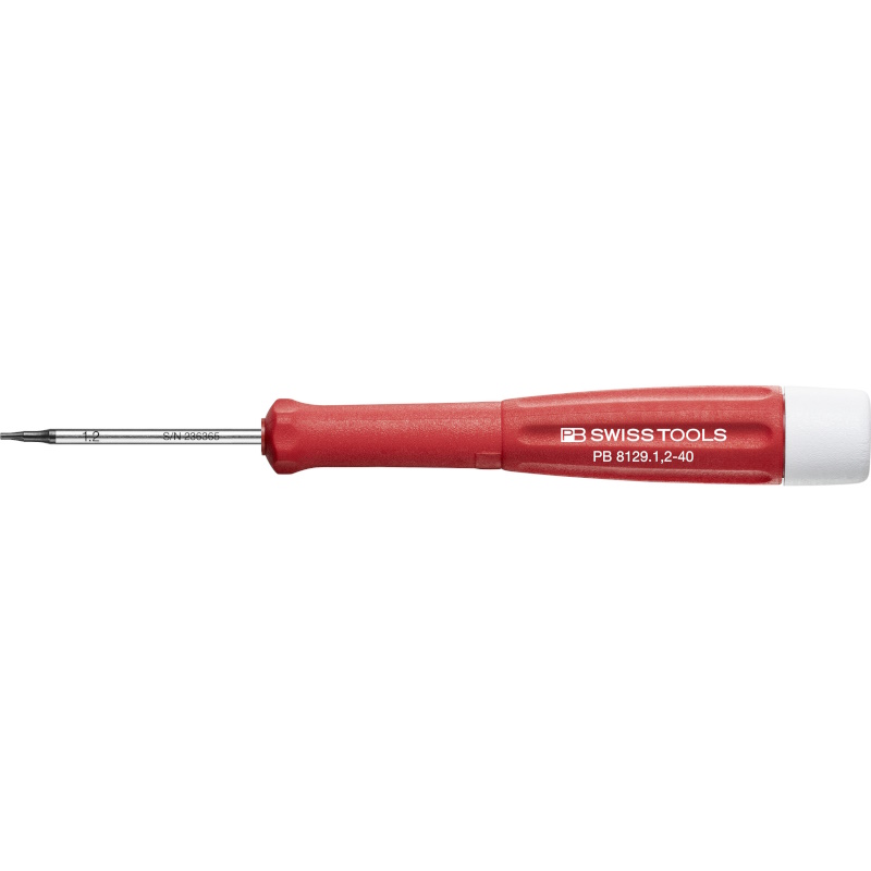 PB Swiss Tools 8129.1.2-40 Elektronica schroevendraaier, Pentalobe, 1,2 mm