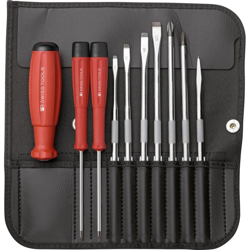 PB Swiss Tools 8215 Schroevendraaierset in rol-etui