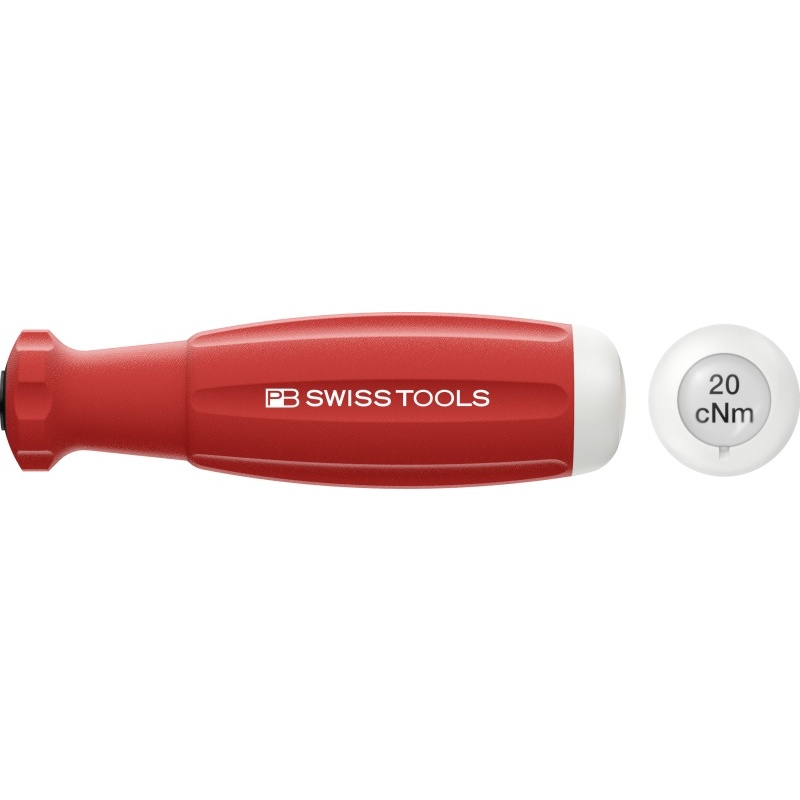 PB Swiss Tools 8313.A 20cNm MecaTorque momentgreep met vooringesteld moment van 20 cNm