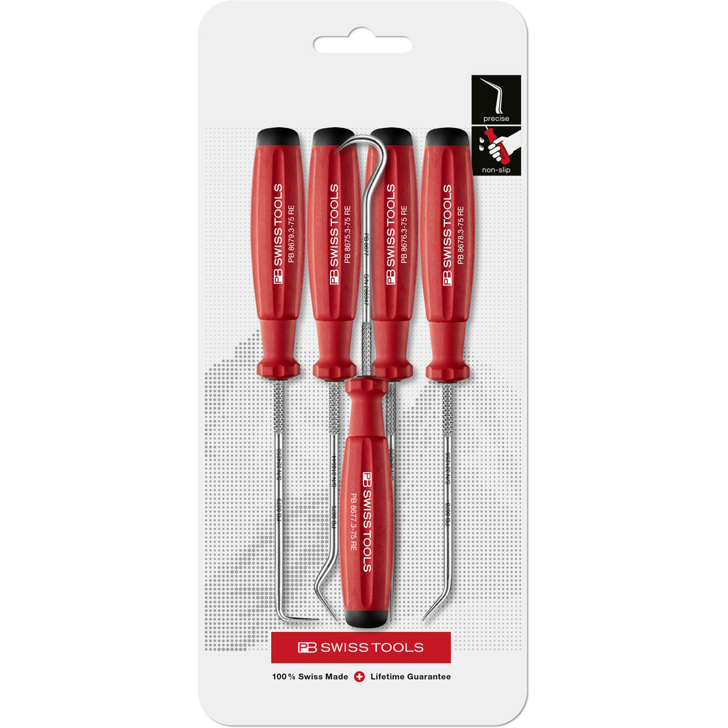 PB Swiss Tools 8684.CN Set met vijf SwissGrip pakgereedschappen (pick-tools)