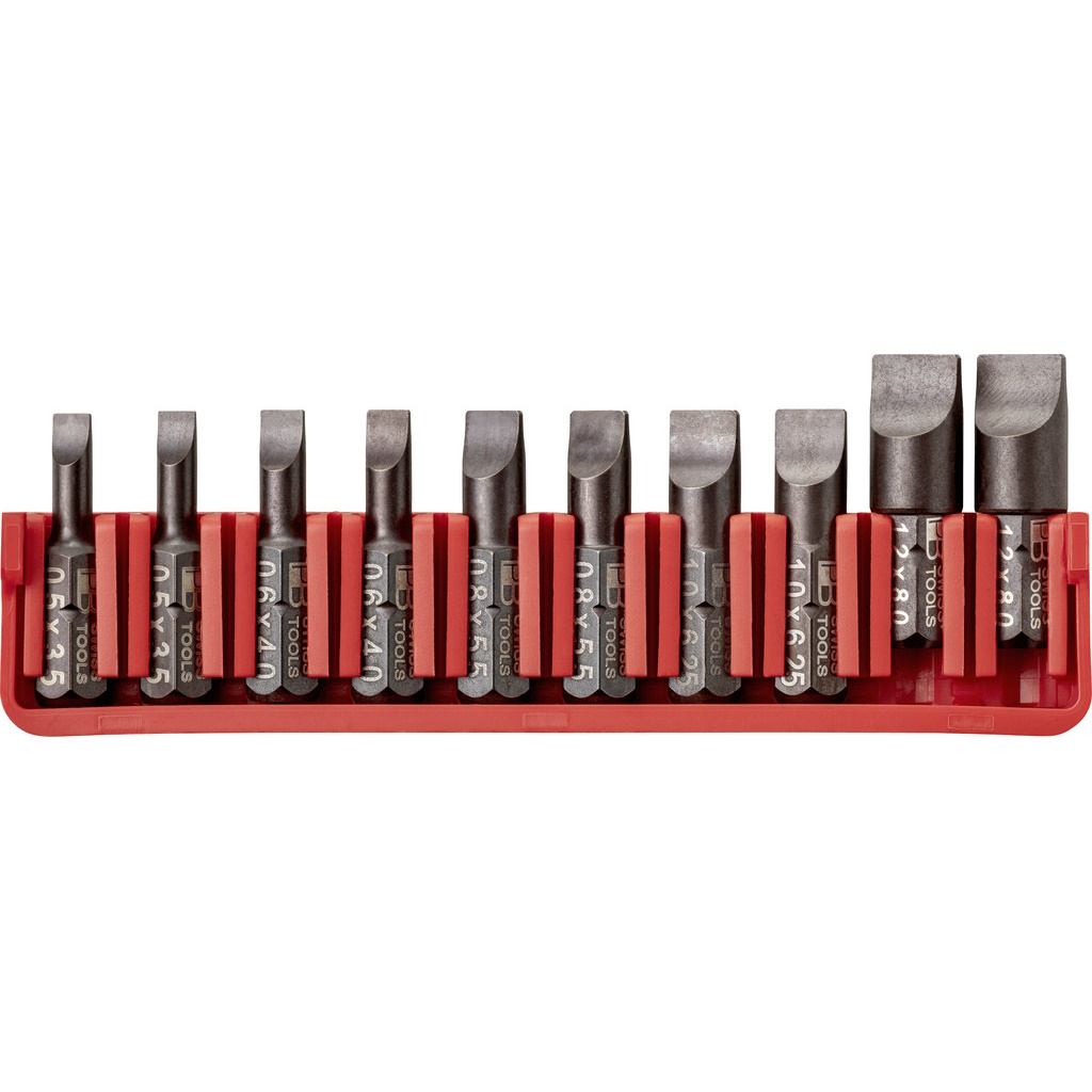 PB Swiss Tools C6.707 CN 10 PrecisionBits C6, in BitBlock, Zaagsnede