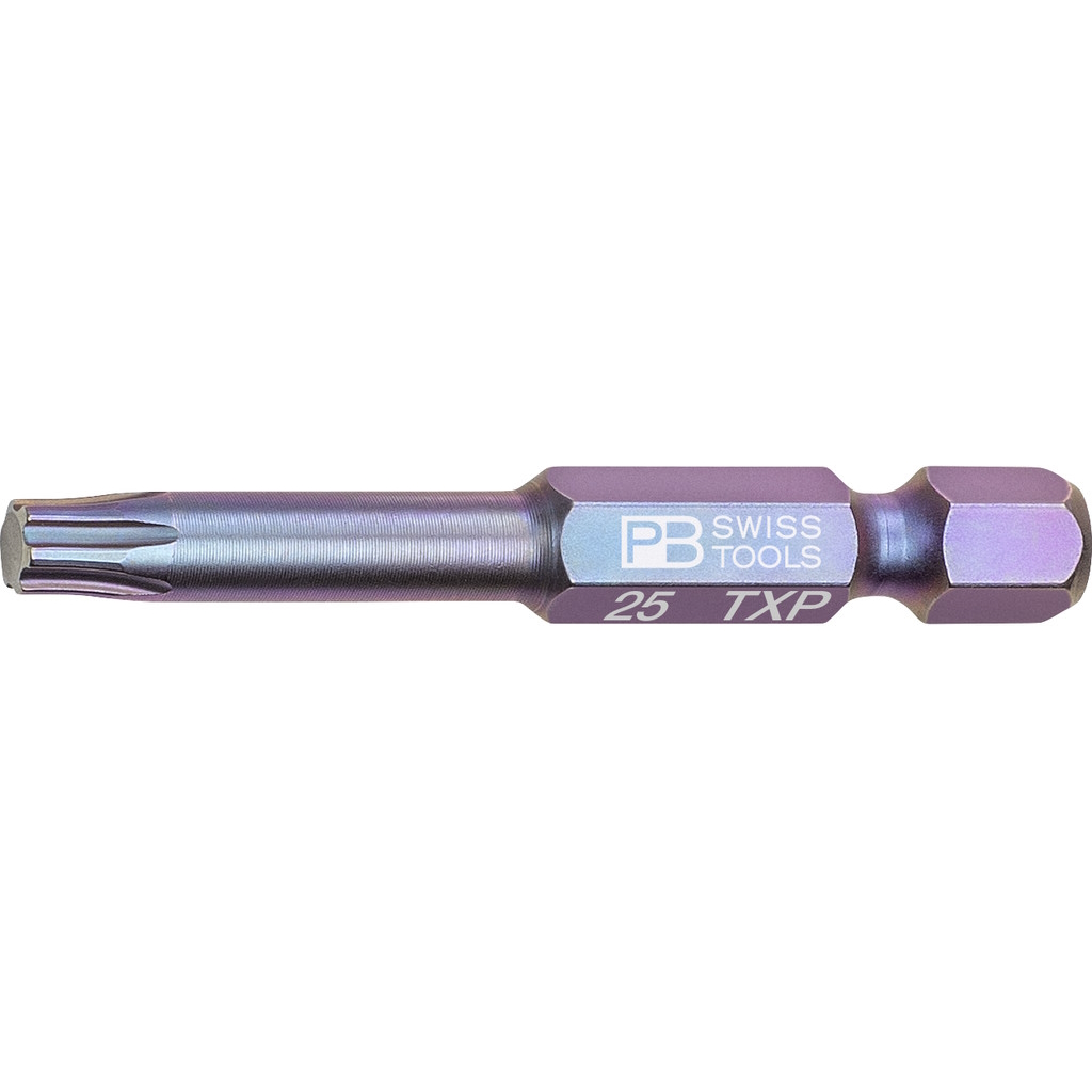 PB Swiss Tools E6.401/25 PrecisionBit Torx Plus, 50 mm lang, maat TXP25