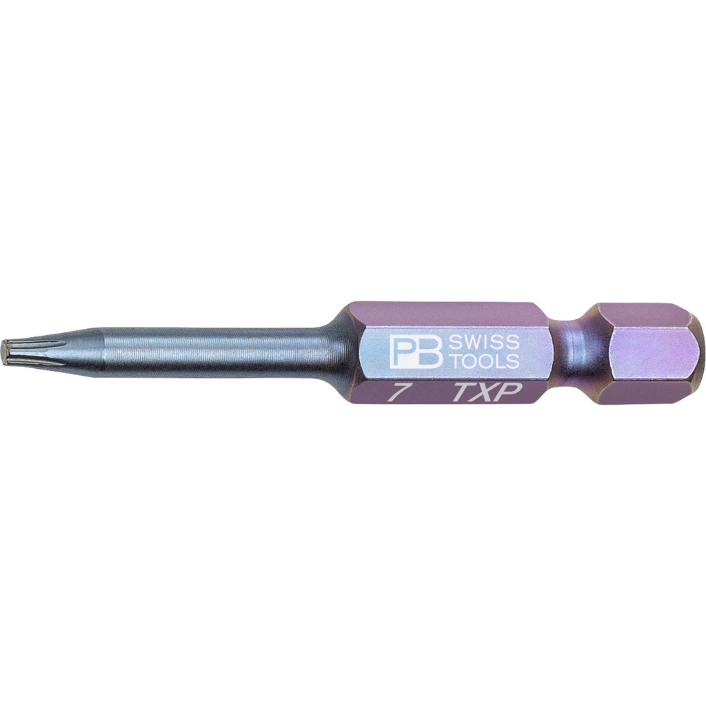 PB Swiss Tools E6.401/7 PrecisionBit Torx Plus, 50 mm lang, maat TXP7